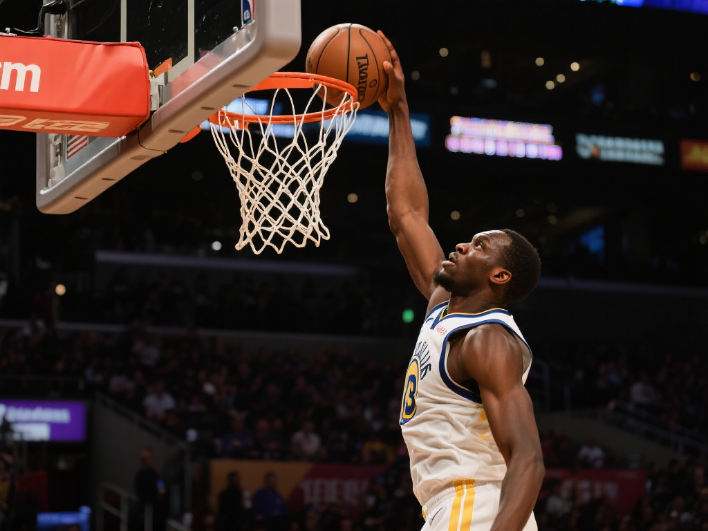 萨隆妙传助攻,迪亚巴特单臂劈扣震撼全场 当篮球飞向篮筐的瞬间,迪亚巴特充分展现了